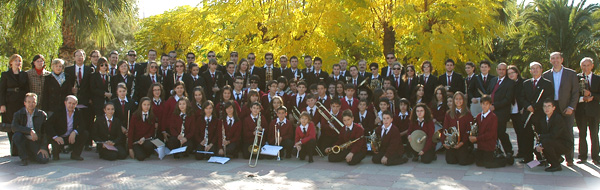 Banda de la Corporació Musical de la Pobla de Vallbona